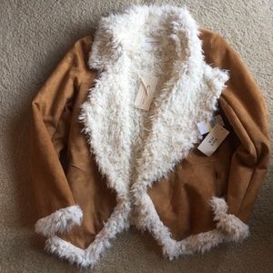 ONE NIGHT ONLY - Vince Camuto Shearling Jacket